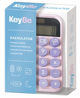 Kalkulator rozmiar M KeyBe by Astra Pastel Line