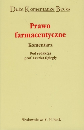 Prawo farmaceutyczne Komentarz - <br />