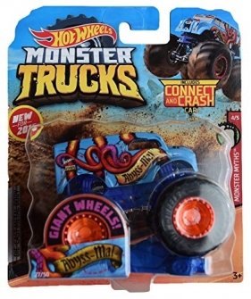 Hot Wheels Monster Truck: Pojazd 1:64 - Abyss-Mal (FYJ44/GJF18)