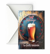 Karnet A5 grający Imieninowy