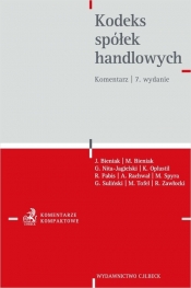 Kodeks spółek handlowych. Komentarz