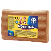 Modelina Astra, 1 kg - brązowa (304111002)