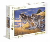 Puzzle High Quality Collection The wolves 500 (35033)