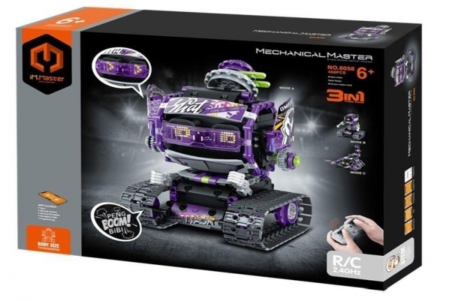 Klocki R/C Robot 3w1 458el