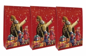 Opakowania prezentowe czerwone BN 3szt