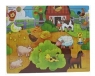 BRIMAREX Puzzle drewnian e, farma (GXP-548811)