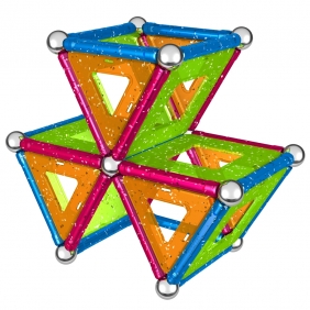 Geomag Glitter - 68 elementów (GEO-533)