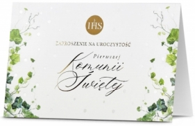 Zaproszenie Komunia (5szt)