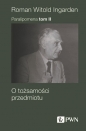 Paralipomena Tom 2 - Roman W. Ingarden
