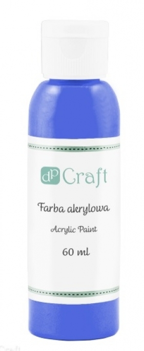 Farba akrylowa, 60 ml - cobalt blue (DPFA-027)