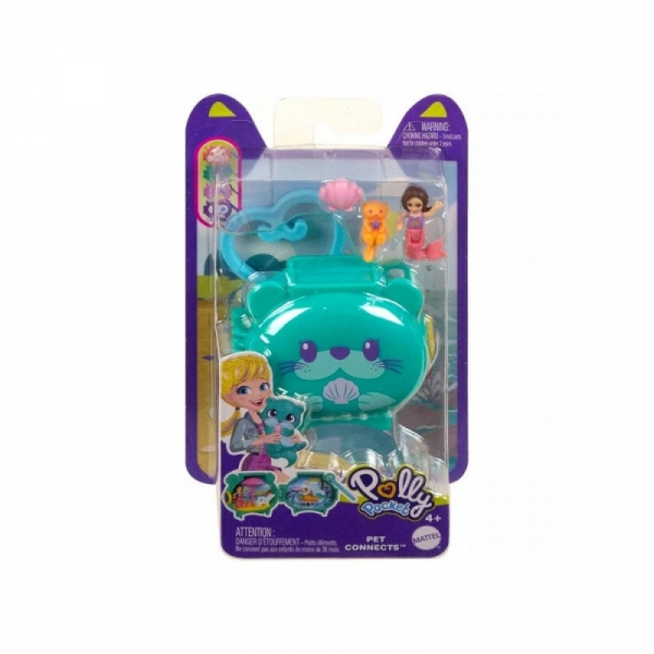 Figurka Polly Pocket + wydra (GYV99/HKV48)