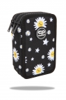 Coolpack, Piórnik potrójny z wyposażeniem Jumper 3 - Daisy Black (F067817)