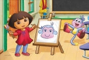 Dora w szkole Puzzle Maxi 20 - <br />