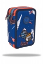 Coolpack, Piórnik potrójny z wyposażeniem Jumper 3 - Space Adventure (F067764)