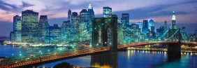 Clementoni, puzzle Panorama High Quality Collection 1000: New York, Brooklyn Bridge (39434)