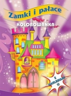 Zamki i pałace-kolorowanka