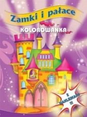 Zamki i pałace-kolorowanka