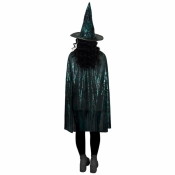 Zestaw czarownika peleryna, kapelusz