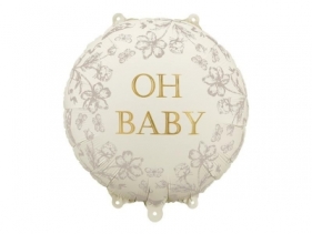 Balon foliowy pastylka Oh Baby 35x35cm