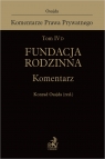  Tom IV D. Fundacja rodzinna. Komentarz