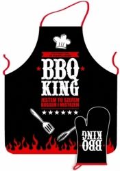 Fartuch SET BBQ KING
