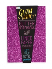 Notesy z brokatem Glamtastic Ametyst & Rodolit