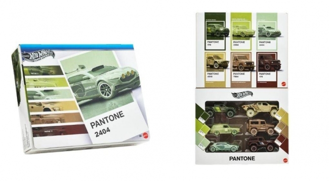 Hot Wheels Pantone 6-pak