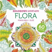 Kolorowe origami Flora