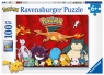  Ravensburger, Puzzle XXL 100: Pokemon (10934)Wiek: 6+