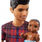 Barbie Skipper: lalka opiekun dziecięcy z bobasem + akcesoria (GRP10/GRP14)