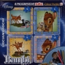 PUZZLE DWUSTRONNE BABY PLUS 4W1 BAMBI-LISCIA BPZ