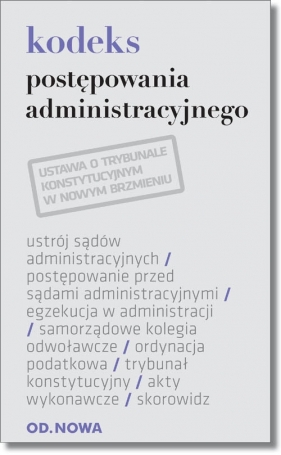 Kodeks postępowania administracyjnego