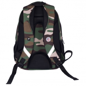 Plecak Astra Head, trzykomorowy - Military (502021567)