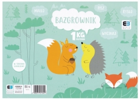Bazgrownik Interdruk, A4/1 kg papieru - B&B Kids (439342)