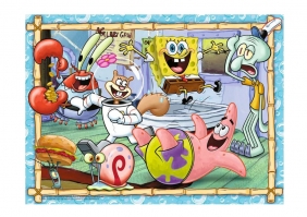 Puzzle dla dzieci 2D: SpongeBob Kanciastoporty 200 el (12004234)