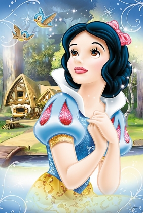 Rozmarzona Śnieżka - puzzle maxi 24 elementy (14234)