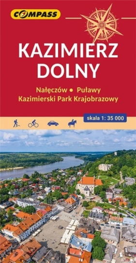 Mapa turystyczna - Kazimierz Dolny 1:35:000 - praca zbiorowa