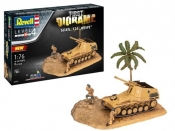 Model plastikowy First Diorama set SD.KFZ.124 1/76 (03334)