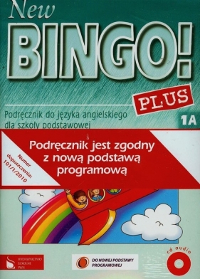 New Bingo Plus 1A Podręcznik z płytą CD + Zeszyt ćwiczeń bez elementów pisania - Wieczorek Anna