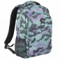 Plecak Milan duży 17l Turquoise Camouflage zielono-fioletowy (624601GM)