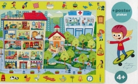 Puzzle 70 Obserwacyjne Odwiedzamy miasteczko (15534)