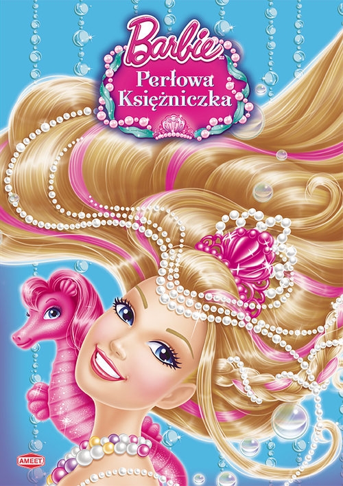 Barbie Perłowa Księżniczka Kolorowanka
