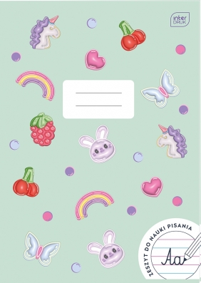 Zeszyt do nauki pisania PP A4/32k trzy linie - Magic