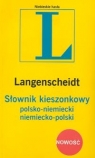 L. Słownik kieszonkowy polsko - niemiecki niemiecko - polski