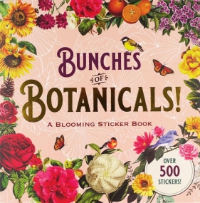 Książka z naklejkami - Botanical