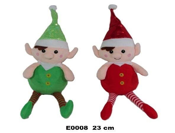 Elf świąteczny 23cm MIX