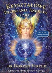 Kryształowe przesłania aniołów (książka + karty)