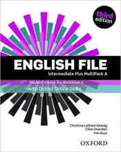 English File Intermediate Plus. Student's Book/Workbook MultiPack A with Oxford Online Skills - Praca zbiorowa