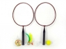 Rakiety do badmintona z lotkami