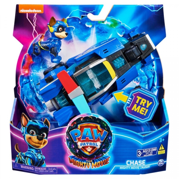 Pojazd z figurką Psi Patrol Film 2 Chase (6067515/20143007)